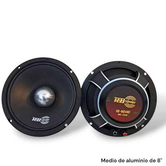 MEDIO DE ALUMINIO DE 8